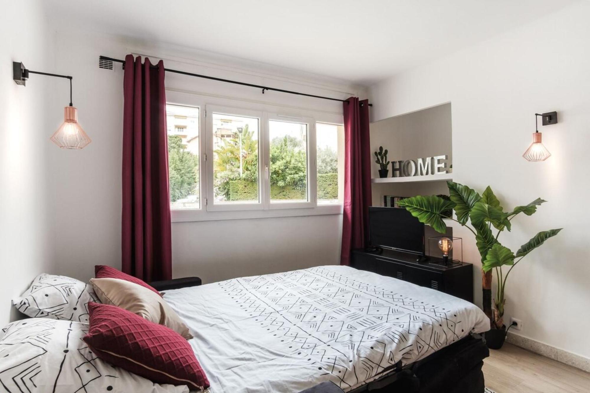 Les Sorbiers - Centre Ville - Spacieux & Climatisation Cannes Luaran gambar