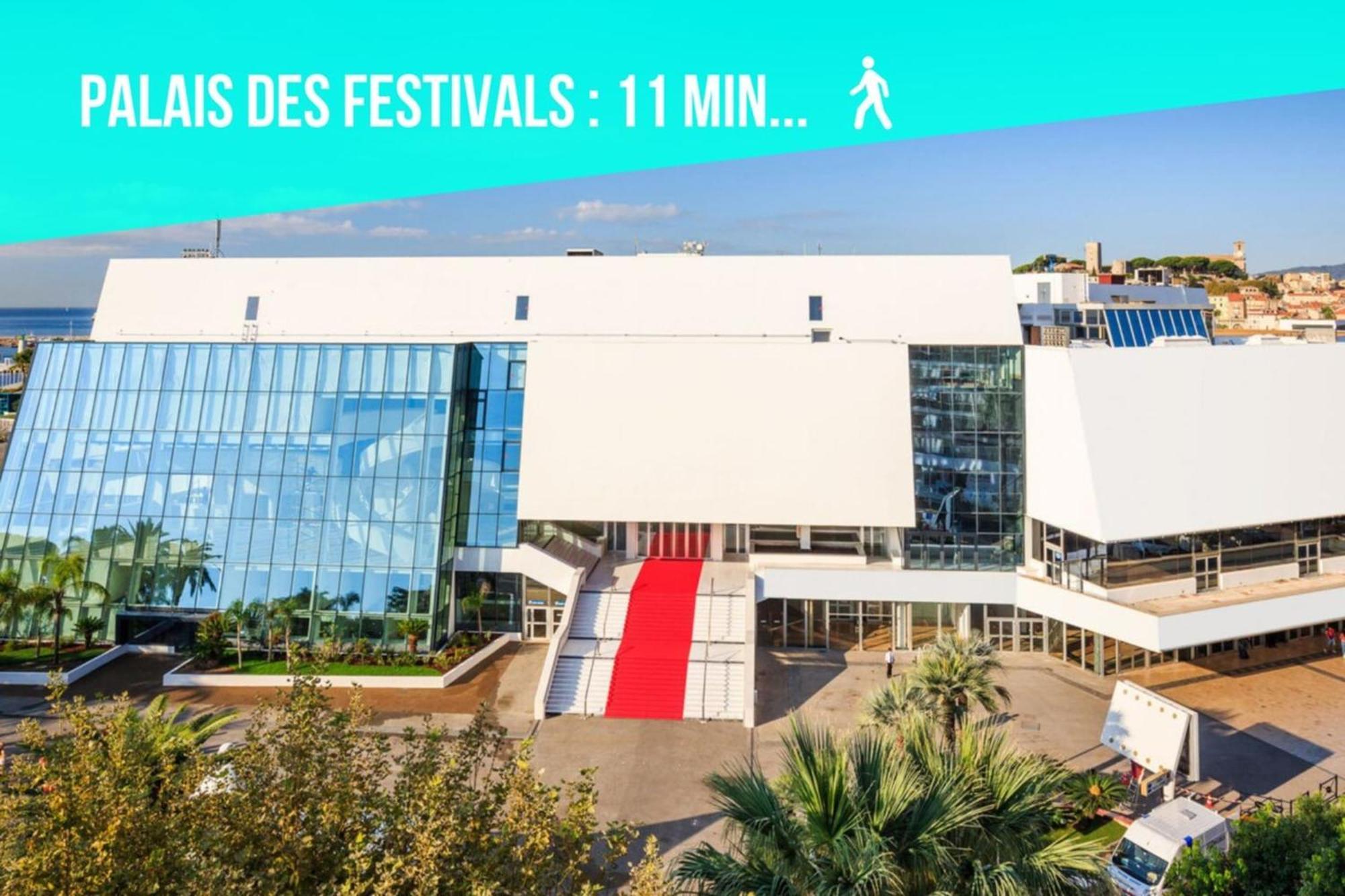 Les Sorbiers - Centre Ville - Spacieux & Climatisation Cannes Luaran gambar